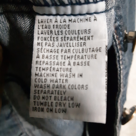 Vintage Point Zero denim blazer small - Picture 7 of 7